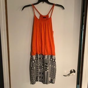 Soprano Aztec/Geometric Racer Back Dress